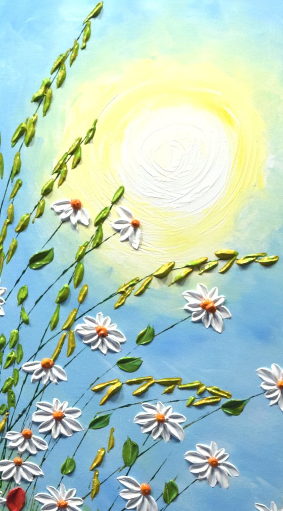 Harmony - Wildflowers Painting