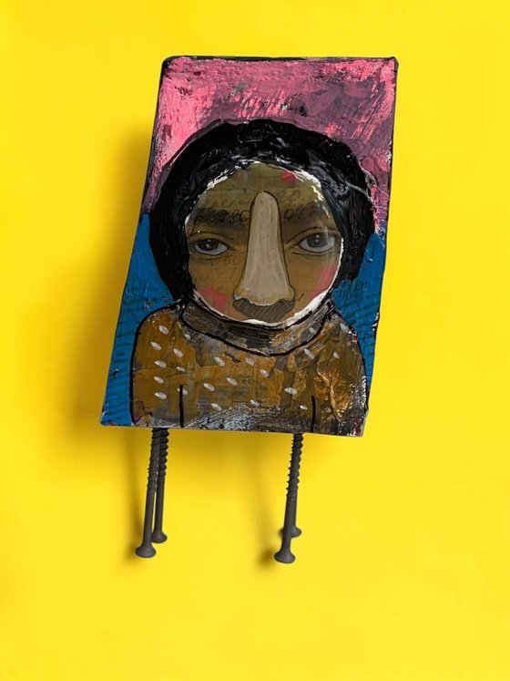 Wood human #173
