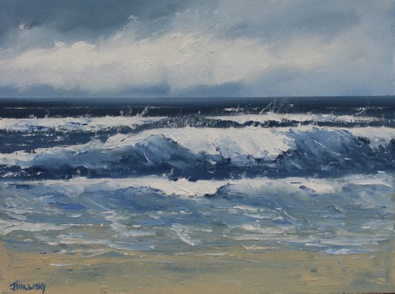 A Bigger Wave, North Coast, Irish Landscape