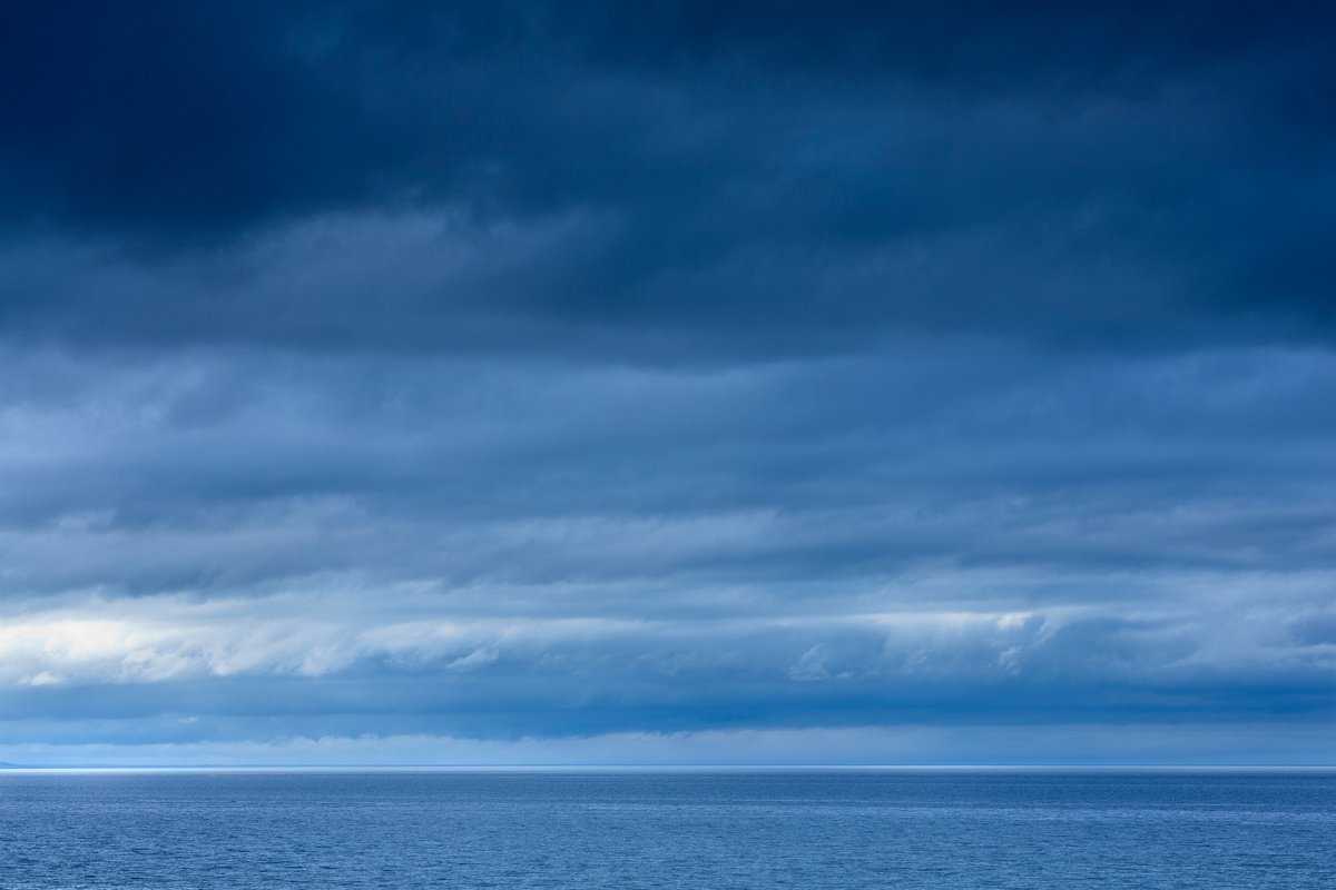Cloudscape over the sea by Ben Schreck