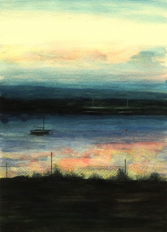 DAWN ON THE SEASIDE