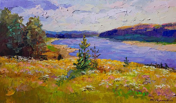View of Fields by the River