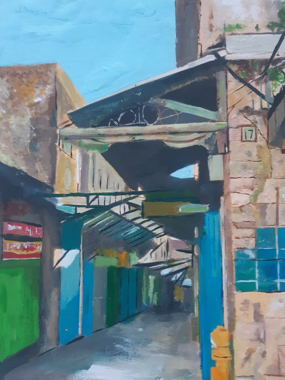 Old City, Deserted Market, Jerusalem