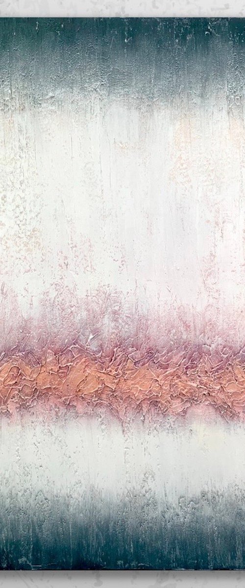 Pink & Grey landscape by Jonesy