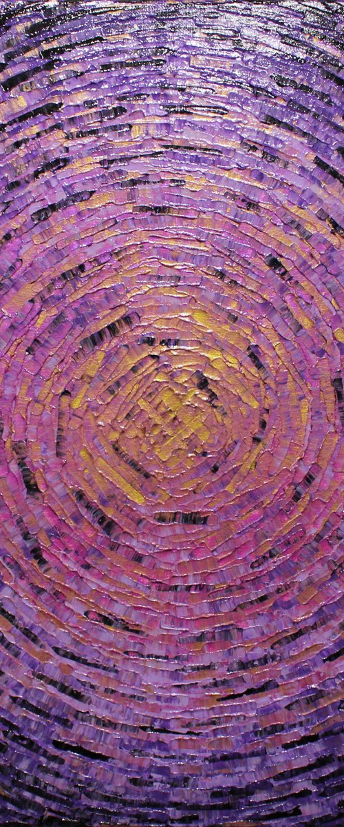 Shard of gold purple color by Jonathan Pradillon