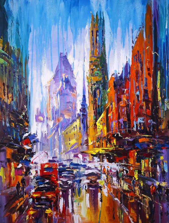 Modern rhythm of the old city