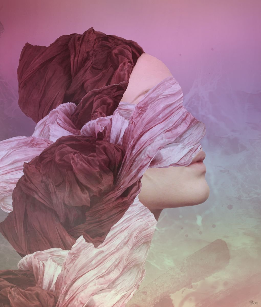 Illustrative Portrait Photograph By Bojan Jevtic, 33 X 39, Desire, Original Artwork