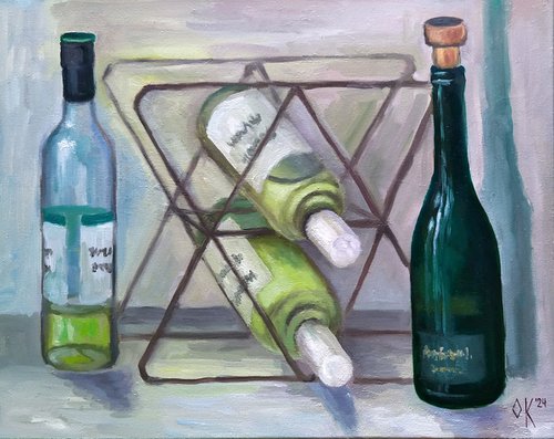 In the Wine Cellar by Olena Kucher