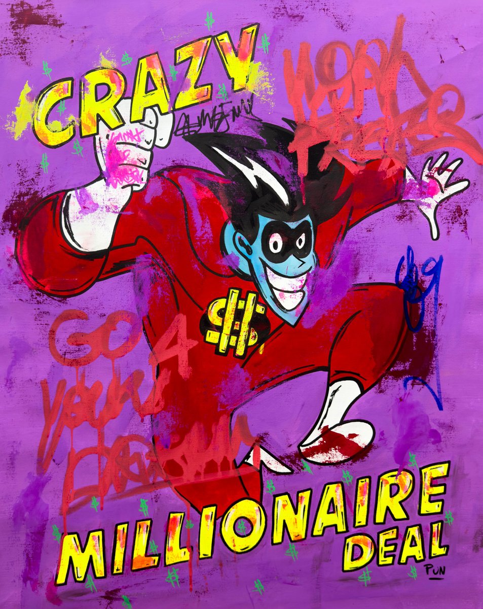 FREAKAZOID crazy deal by Carlos Pun Art