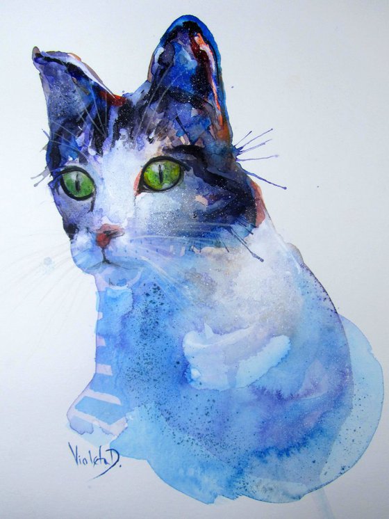 The Blue Tabby Cat