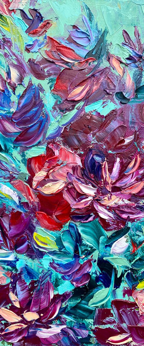 Petals - splashes of color by Olga Blazhko