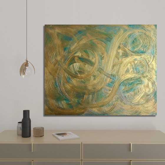 Gold Leaf 100x80x2