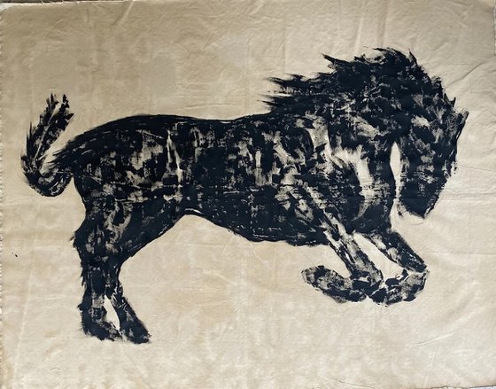 The horse