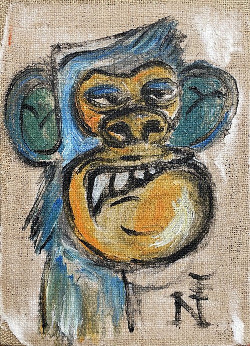 Joker monkey by Mattia Paoli