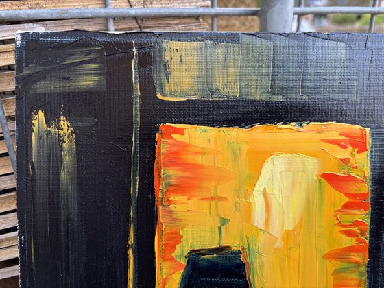 Warm window in the night