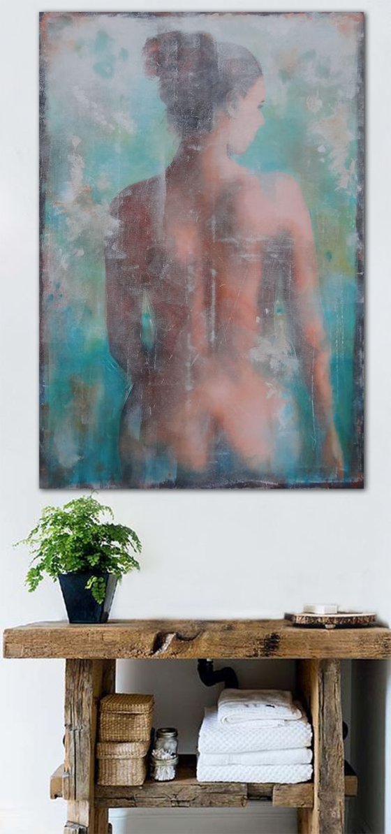 graceful nude (120 x 80 cm)