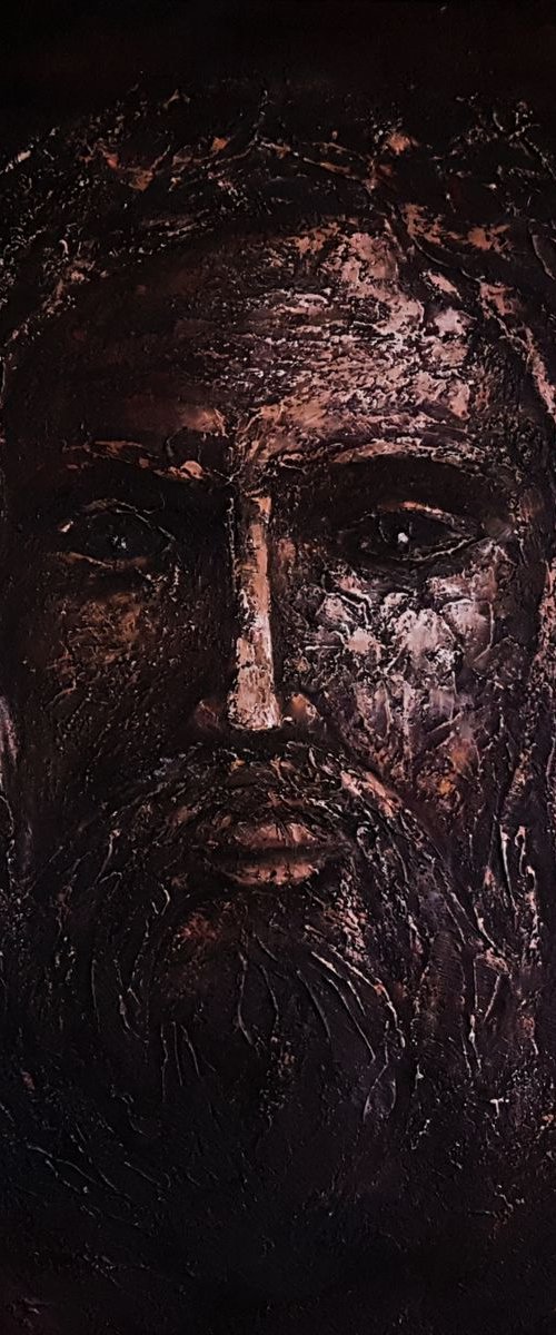 The King 32x35" by Romas Zmuidzinavicius