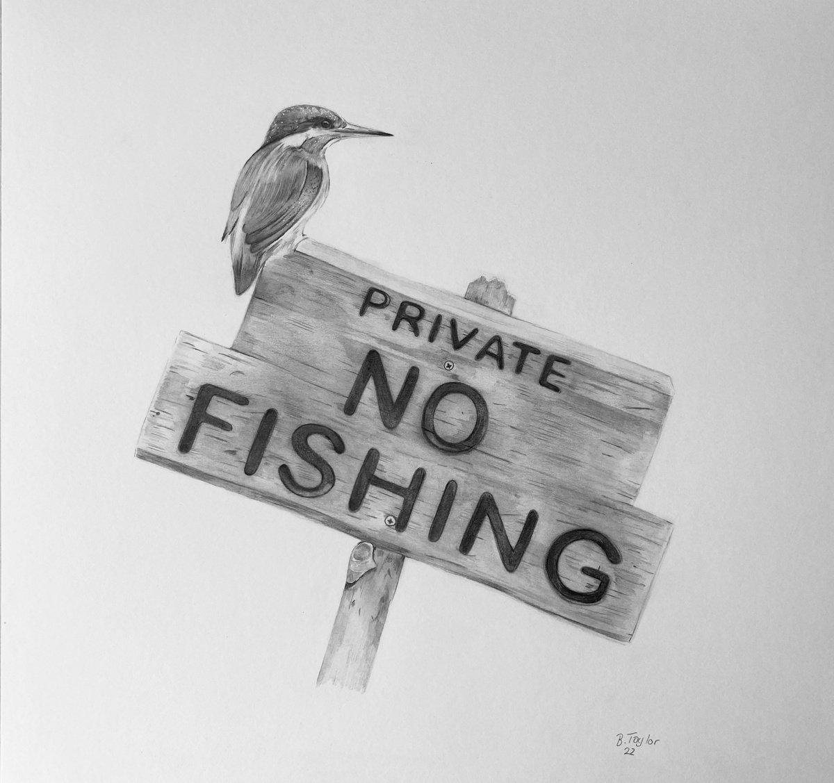 Private, no fishing by Bethany Taylor