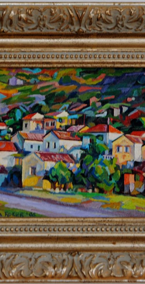 Village IV - Miniature by Maja Đokić Mihajlović