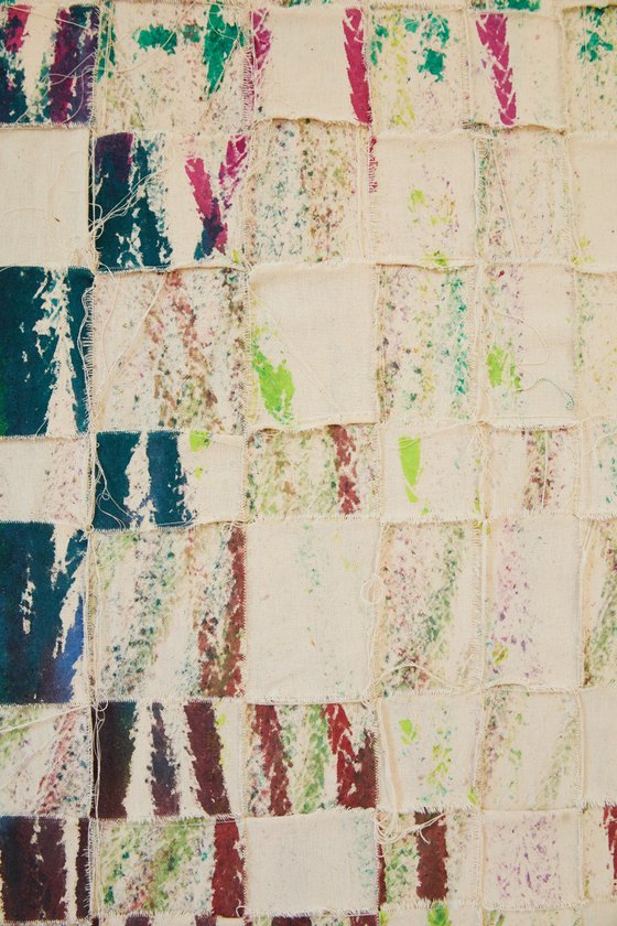 Imprints / Green Pink Blue Yellow Brown