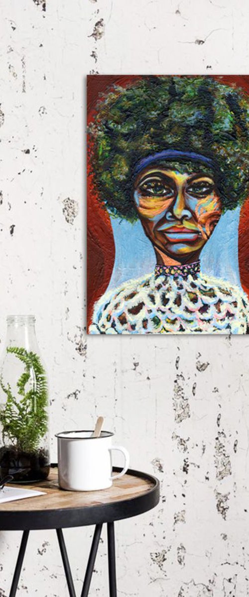 Eunice "Nina Simone" Waymon (Jazz Series) by KIMI KAA