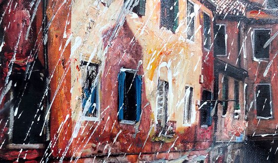 Venice in the Rain