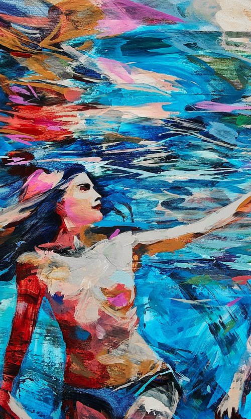 Lights and waves by Daniel Bulimar Henciu