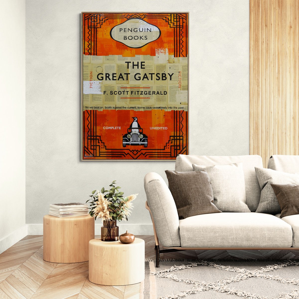 Urban And Pop Portrait Painting By Franko, 39 X 55, The Greatest, Original Artwork