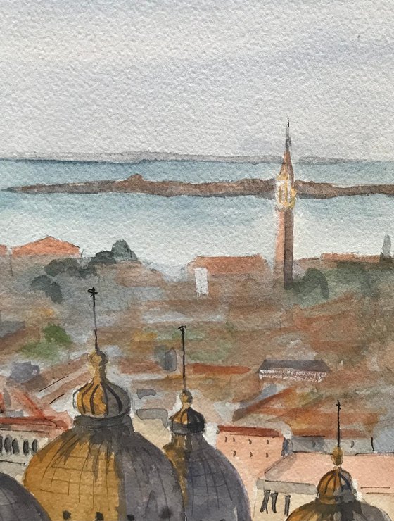 The Domes of St Marks Basilica