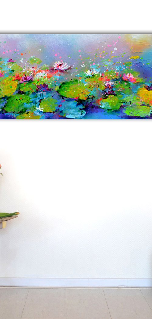 Water Lilies on the Pond by Soos Roxana Gabriela