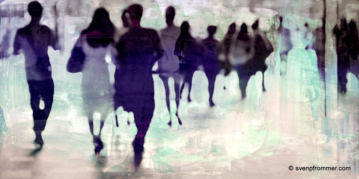 Abstract Photograph , Human Focus Iv By Sven Pfrommer, 55 X 28, Artwork For Sale On Artfinder
