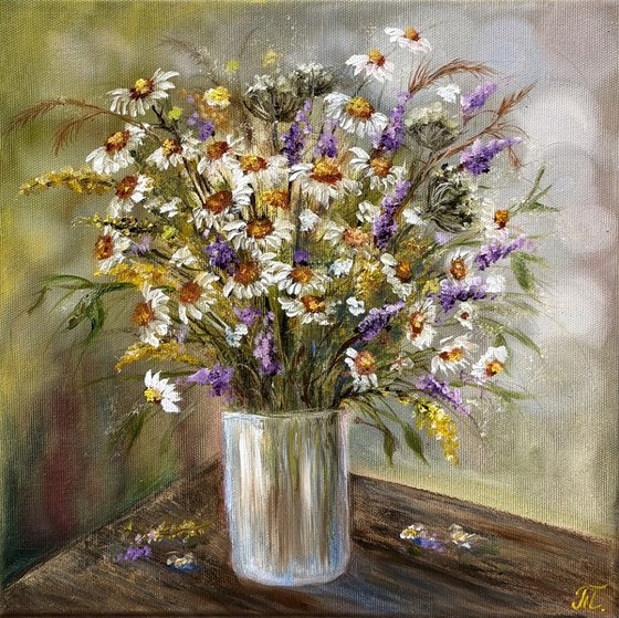 A bouquet of daisies