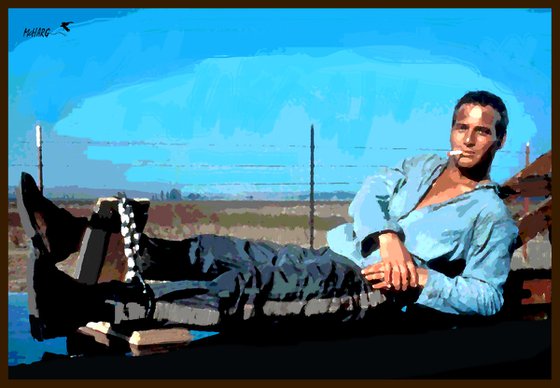 COOL HAND LUKE  60"x38"