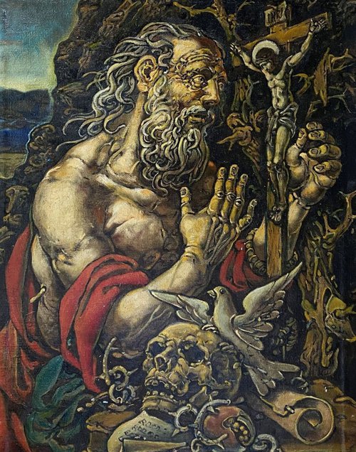 Saint Jerome by Oleg and Alexander Litvinov