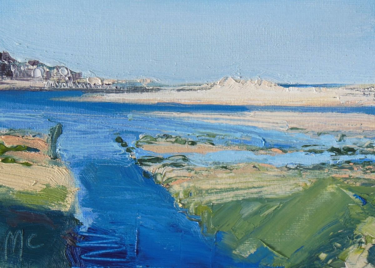 Blue Inlets and Shadow to the Harbour by Ben McLeod