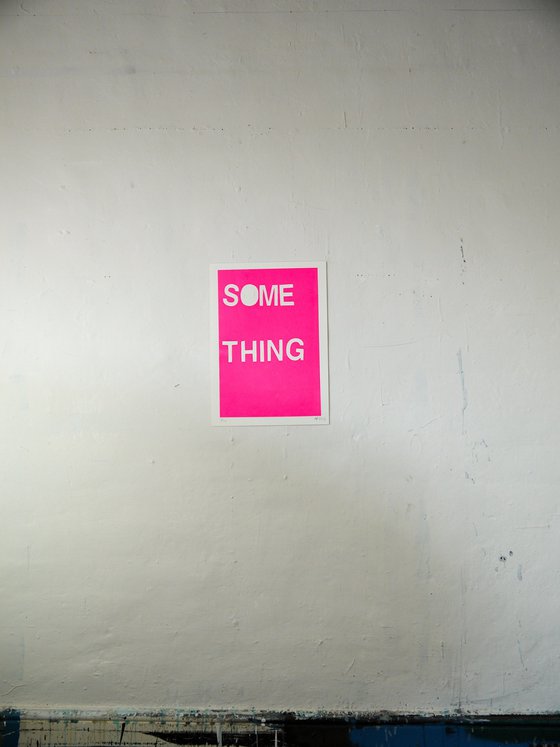 Something (screen print)