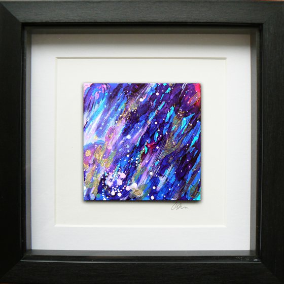 Mini original abstract #298 (original miniature abstract)