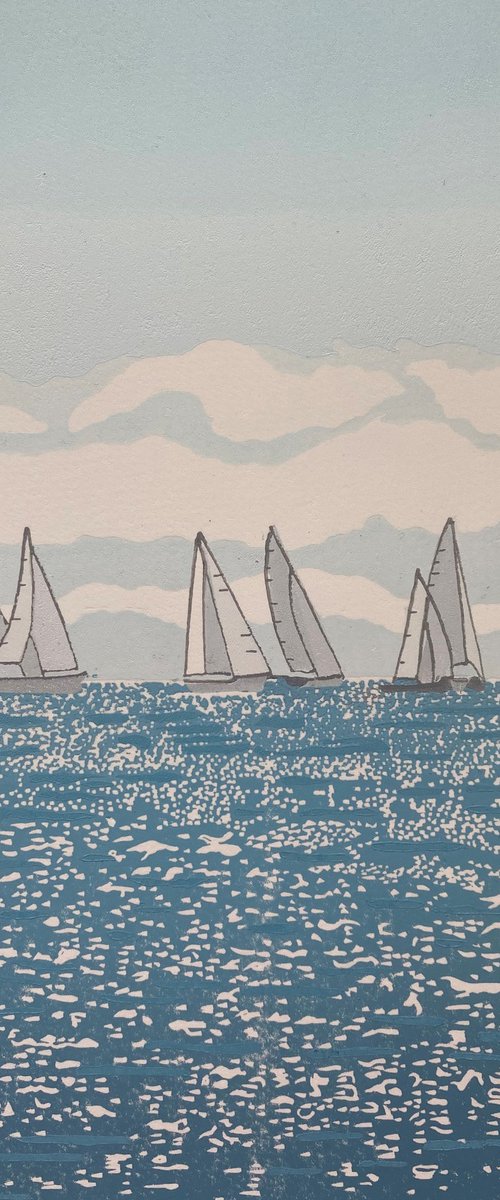 Sparkling Sails by Joanne Spencer