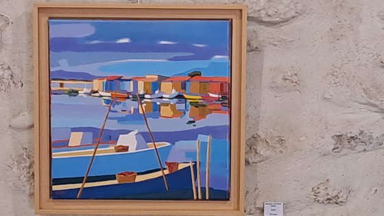 A little harbour in France