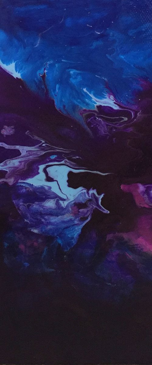 Purple Sea by Corinne Natel
