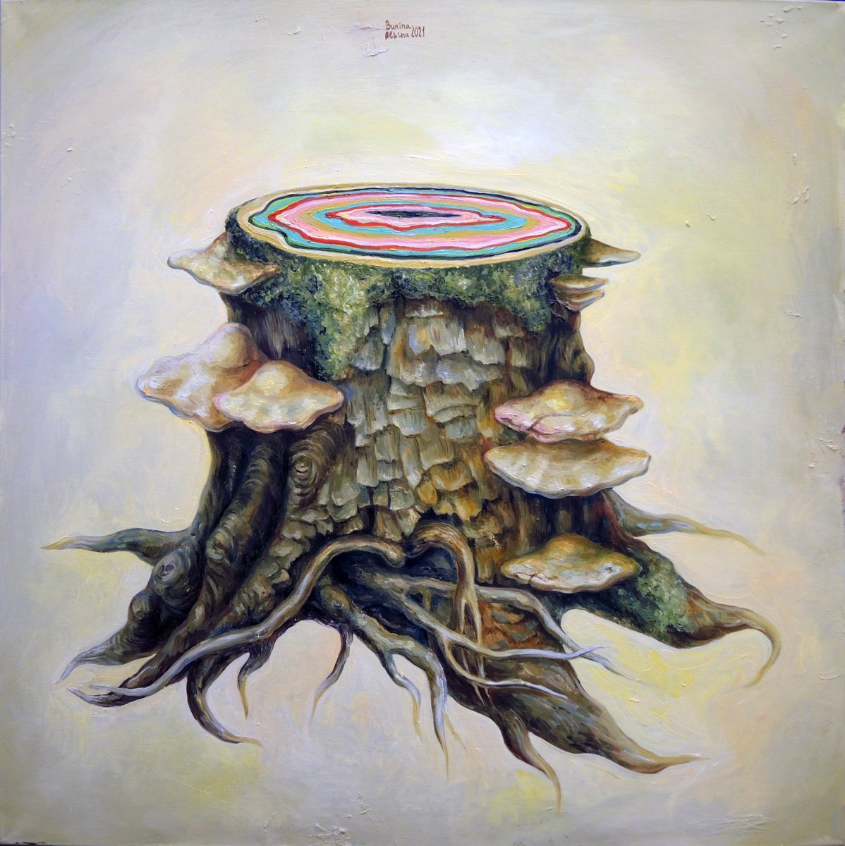 That stump by Albina Bunina