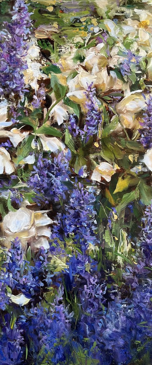 ROSES AND LAVENDER - PROVENCE by Elena Mashajeva-Agraphiotis
