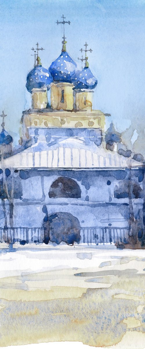 Church of the Kazan Icon Kolomenskoye by Tatiana Alekseeva
