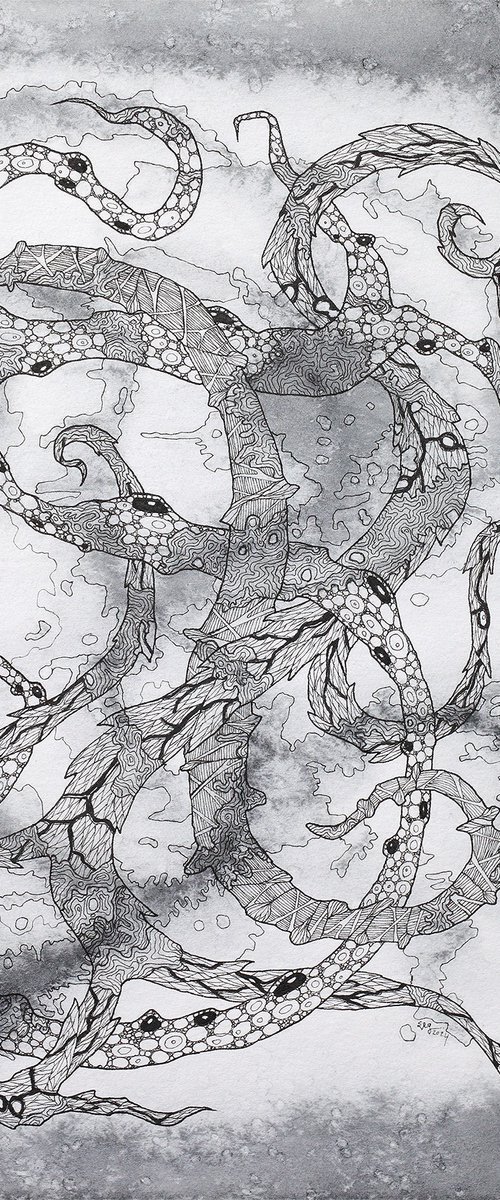 Abstract drawing # 10 by Stanislav Vederskyi