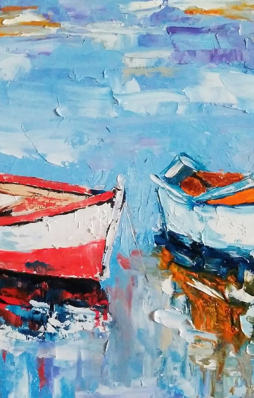 Boats by Yulia Berseneva