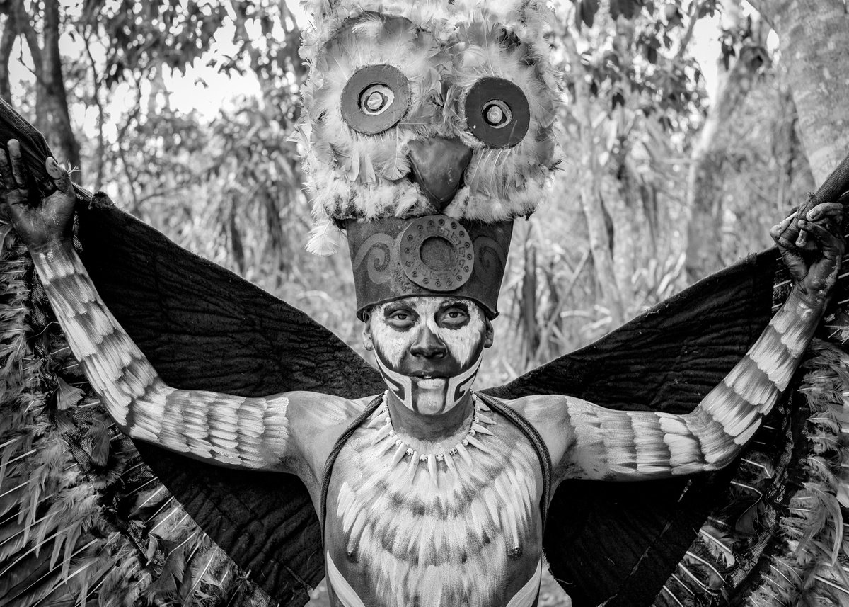 Photorealistic Portrait Photograph By Stephen Hodgetts Photography, 17 X 12", The Maya Man - Valladolid, Original Artwork