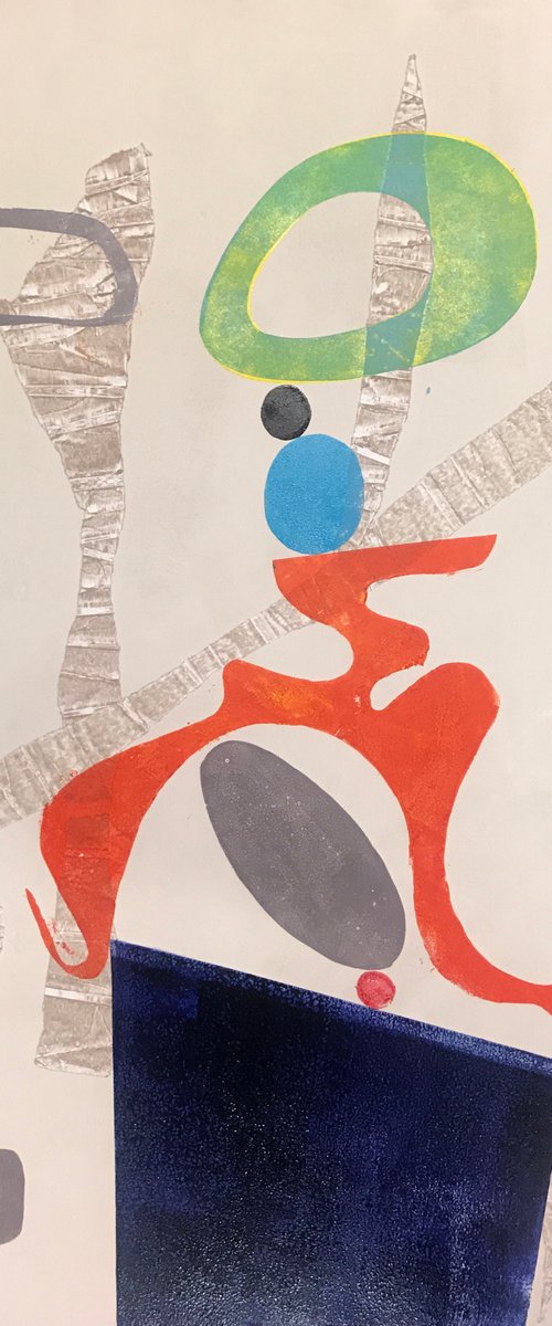 Homenatge a Joan Miró Series 1 by Oi Fortin
