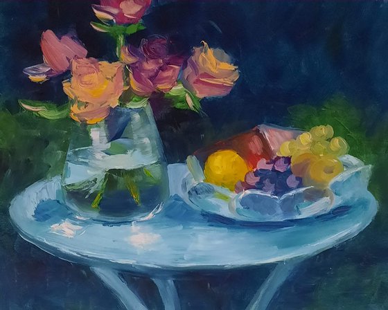 Still life in the garden