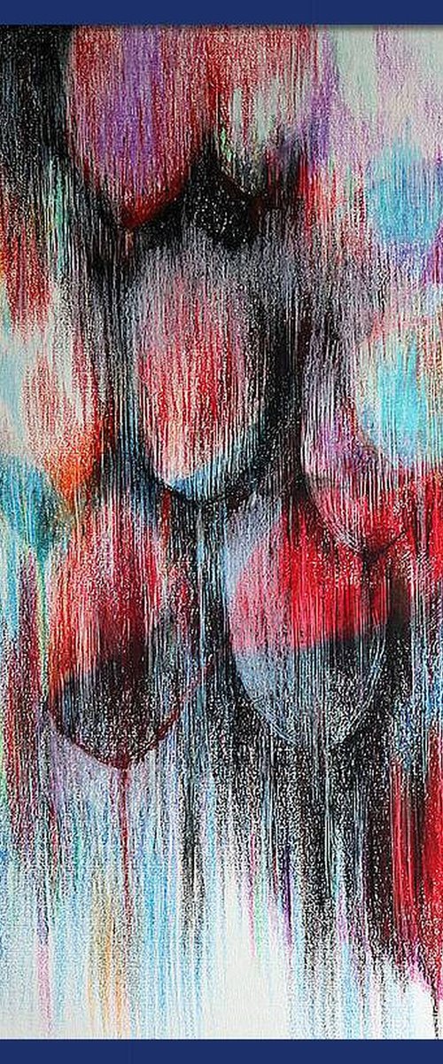 Multicolored Tulips 2 by Rakhmet Redzhepov