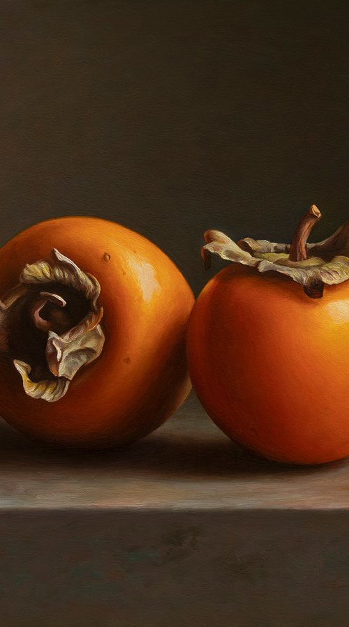 Persimmons by Albert Kechyan